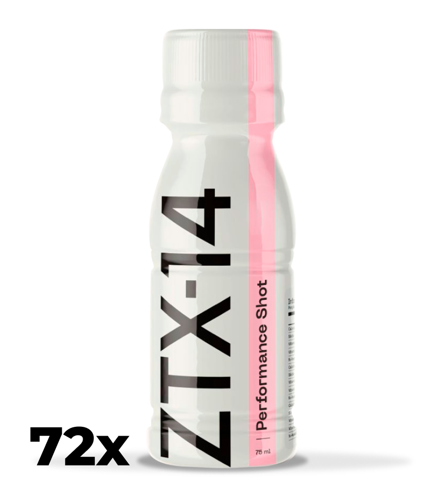 Ztx-14 Shot Alta Performance Cognitiva, Natural, Pack com 72 unidades